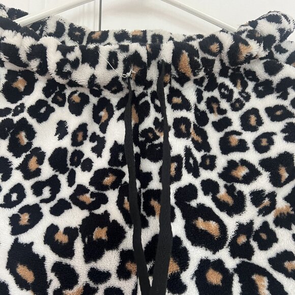 Canada Weather Gear Leopard Print Fleece Hoodie/Jogger Set - Picture 6 of 8
